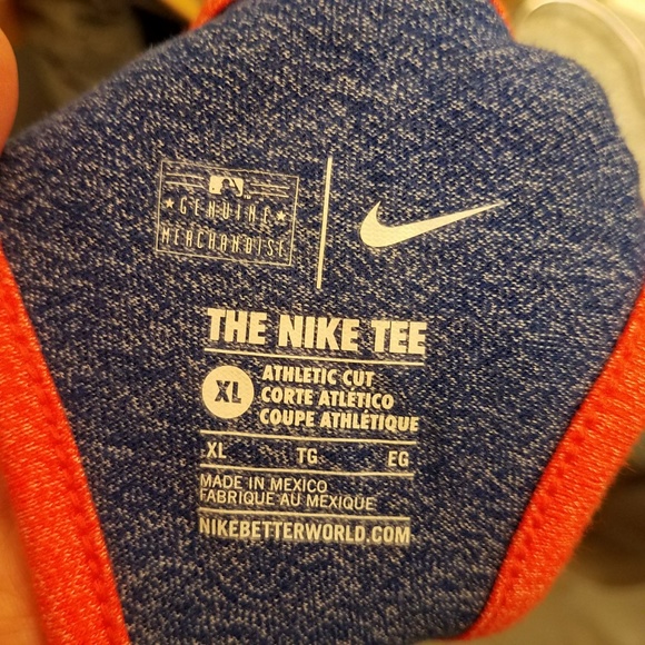 COPY - Nike Tee Tank Top NY Mets Sz XL Blue C3 - Picture 3 of 3